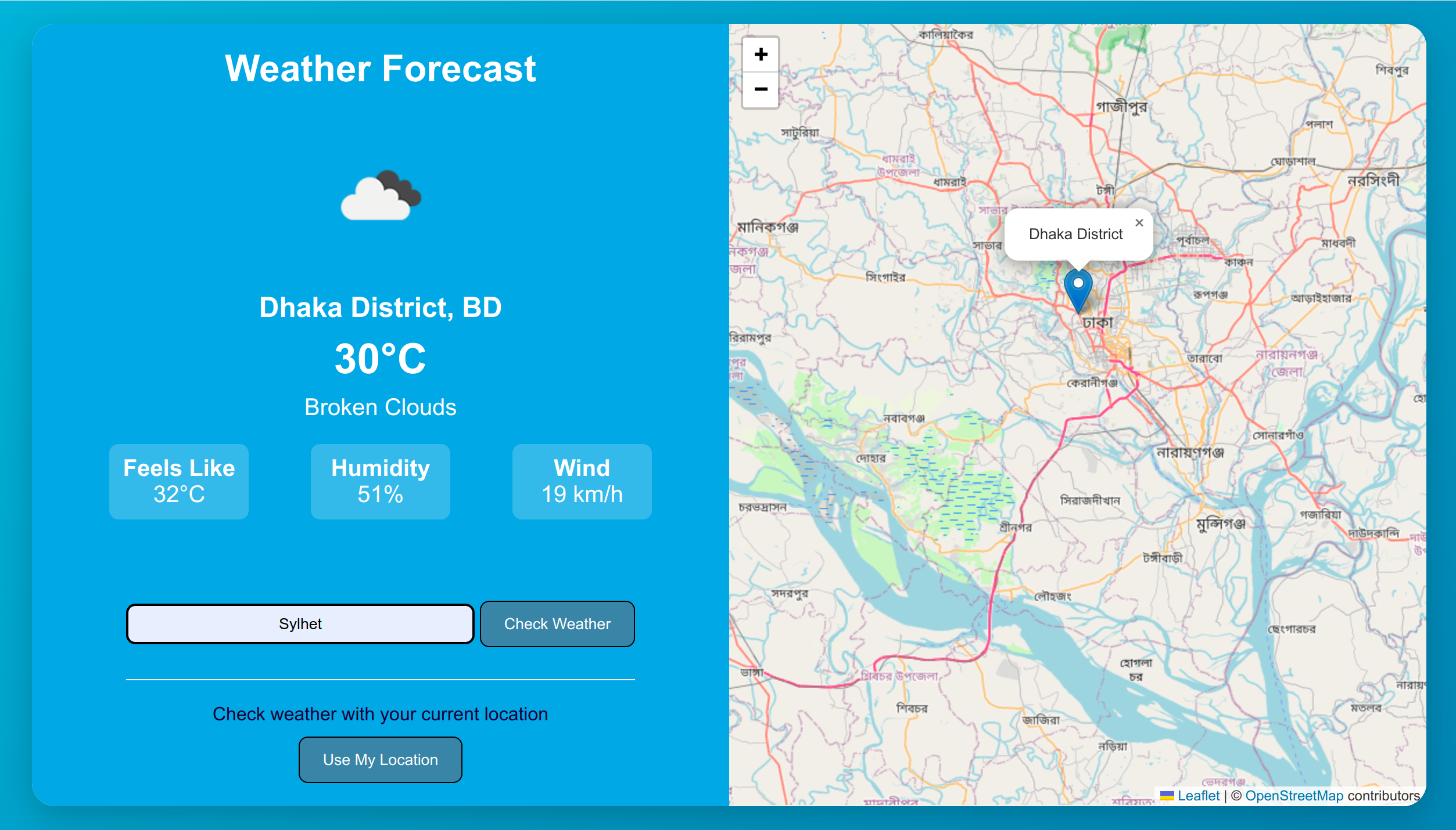 Weather Snapshot