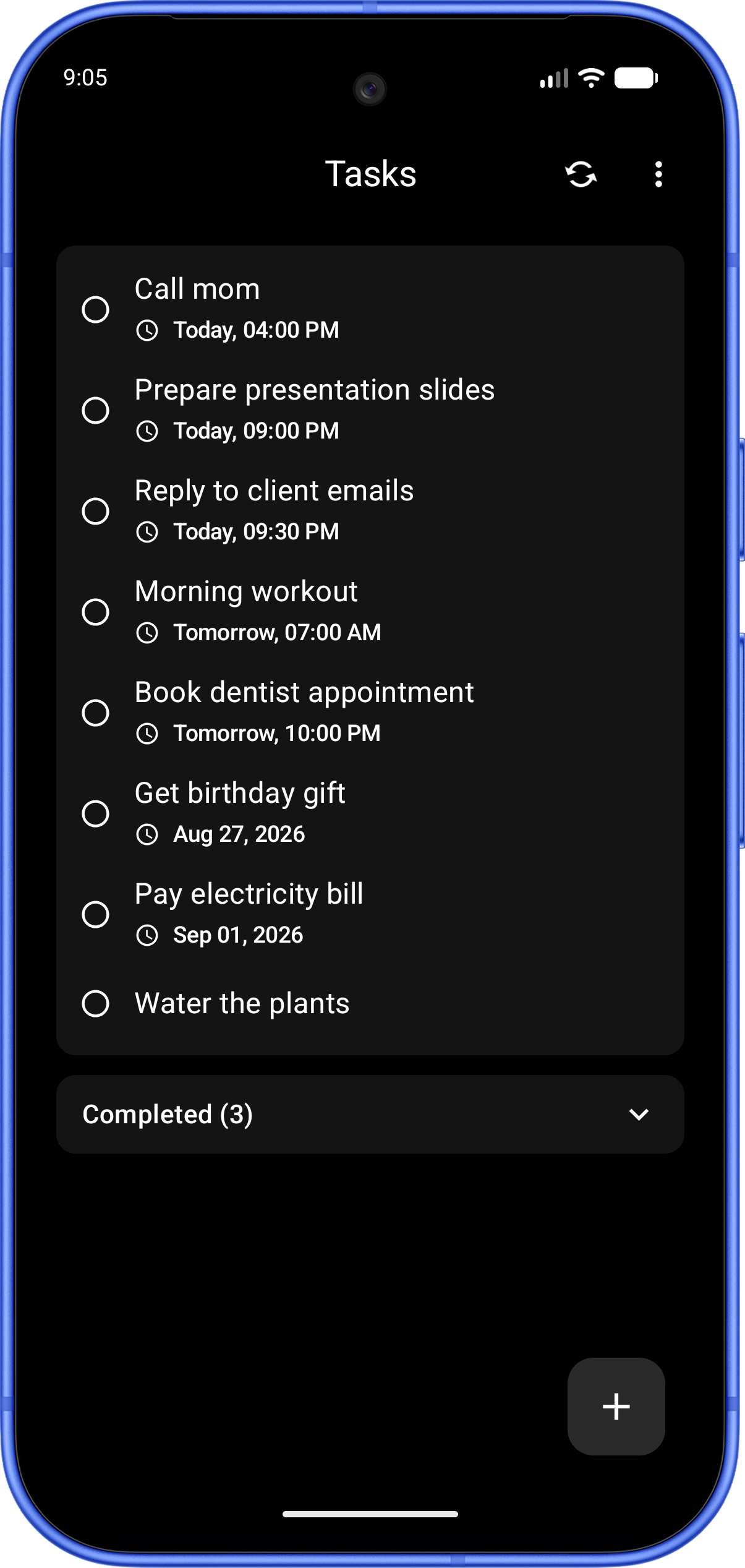 Asir Tasks